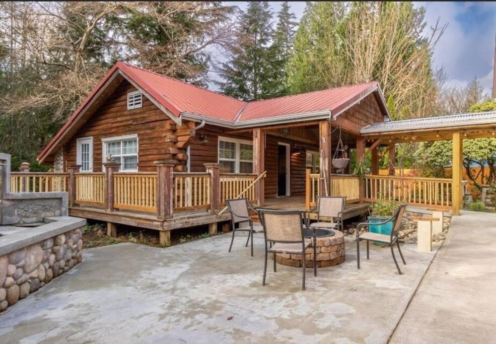 Little Bear'S Bungalow; Log Cabin W/Mountain Views Villa Gold Bar Exterior photo